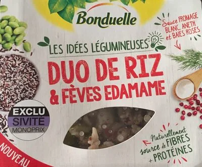 Duo de riz et fèves edamame - Bonduelle