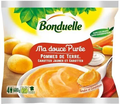 Ma douce Purée - Pommes de terre, Carottes jaunes et Carottes