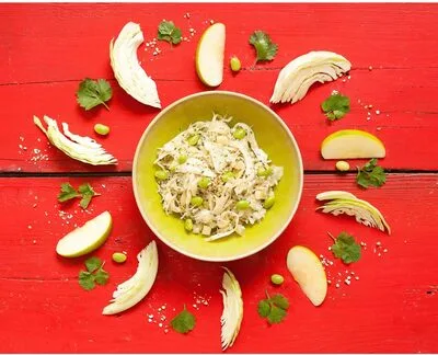 Chou pomme & feves edamame - Les Créatives