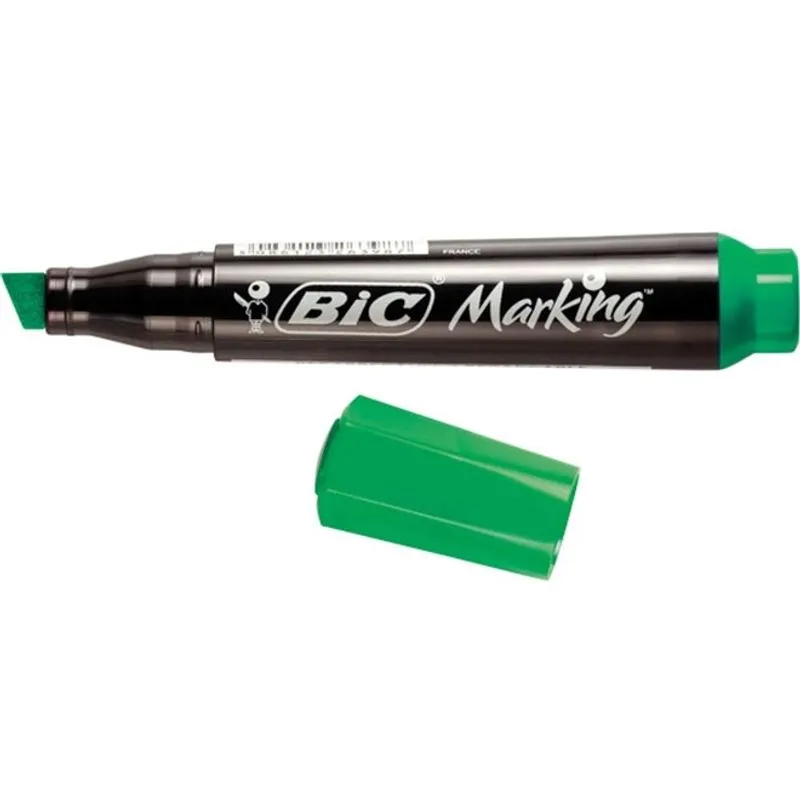 Marcador de Quadro Branco Bic Marking Verde Recarregável Un. - Bic