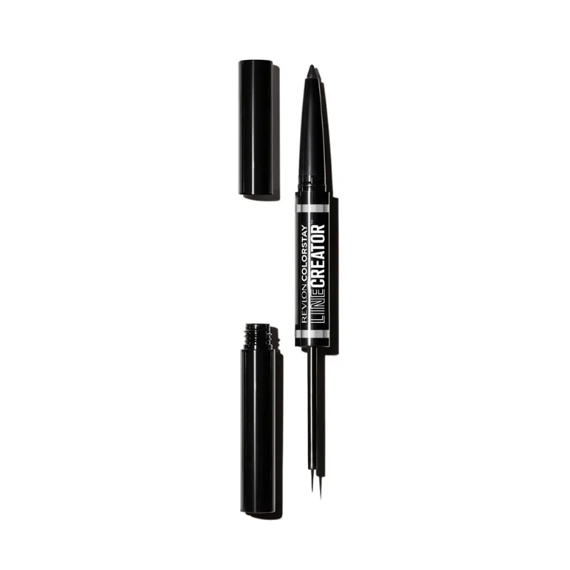 Delineador Líquido de Ojos Revlon ColorStay Puntas Duales x 2,5 ml