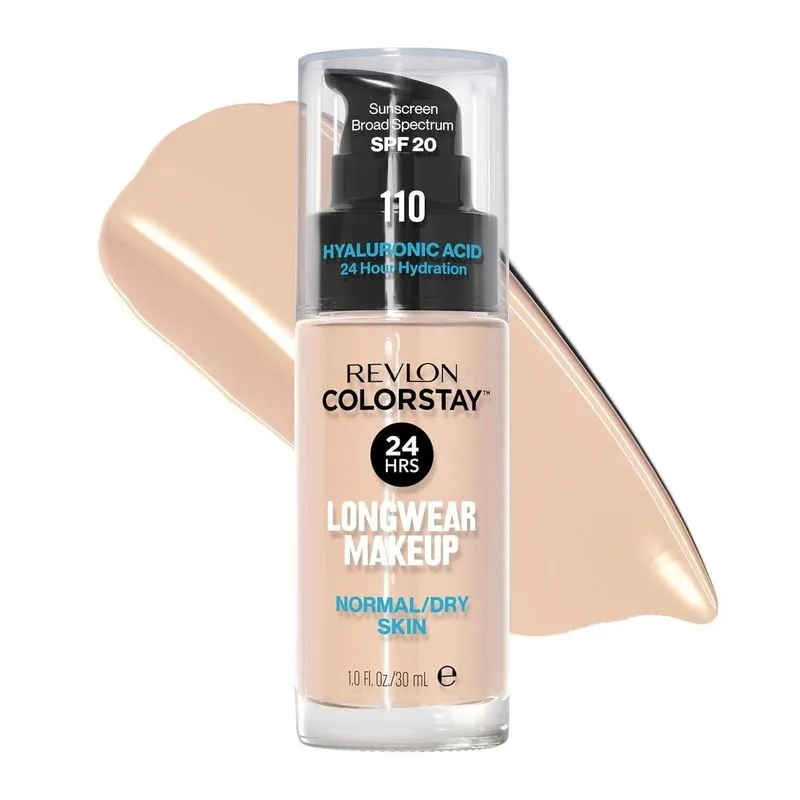 Revlon Base Líquida Acabamento Natural Spf 20 Cor: 110 Ivory