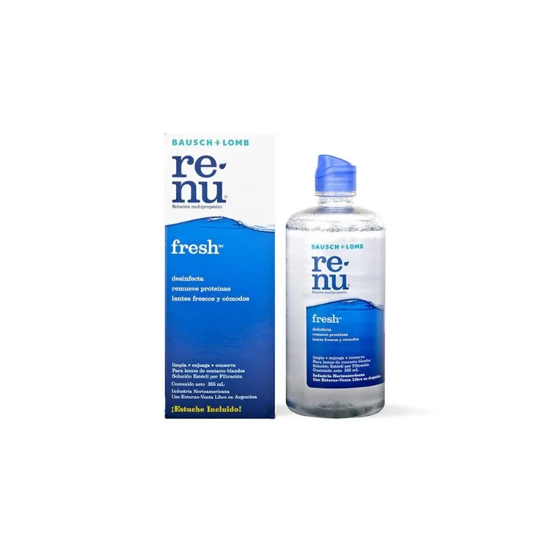Renu Solución Multipropósito Caja con Frasco con 355 Ml