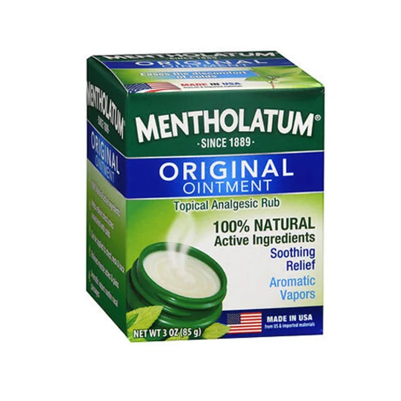 Pomada Analgésica Tópica Mentholatum 3 Oz By Mentholatum