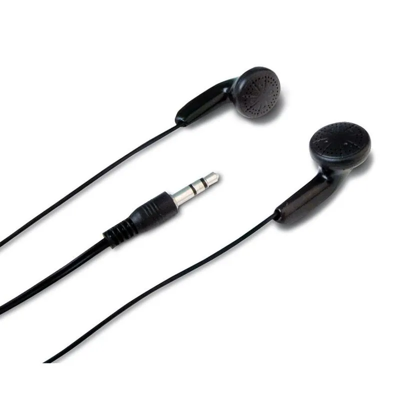 Fone de Ouvido Estéreo 'Full Sound' Tipo Earphone cor Preta