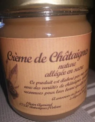 crème de châtaigne