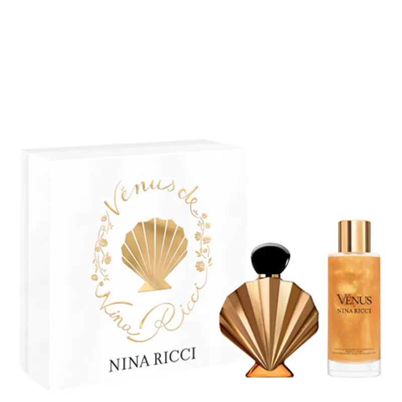 Kit Perfume Nina Ricci Vénus Feminino - Eau de Parfum 50ml + Óleo Corporal 100ml Kit