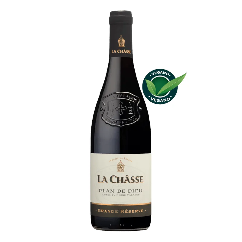 Vinho Tinto La Chasse Plan De Dieu Cotes Du Rhone Grande Réserve
