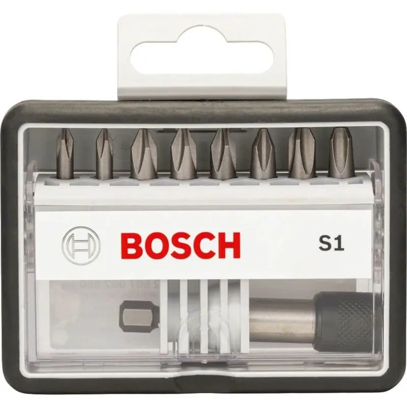 Conjunto De Bits Robust Line Extra Hard Ph1 Ph2 Ph3 25mm 9 Unidades - 2607002560000- Bosch
