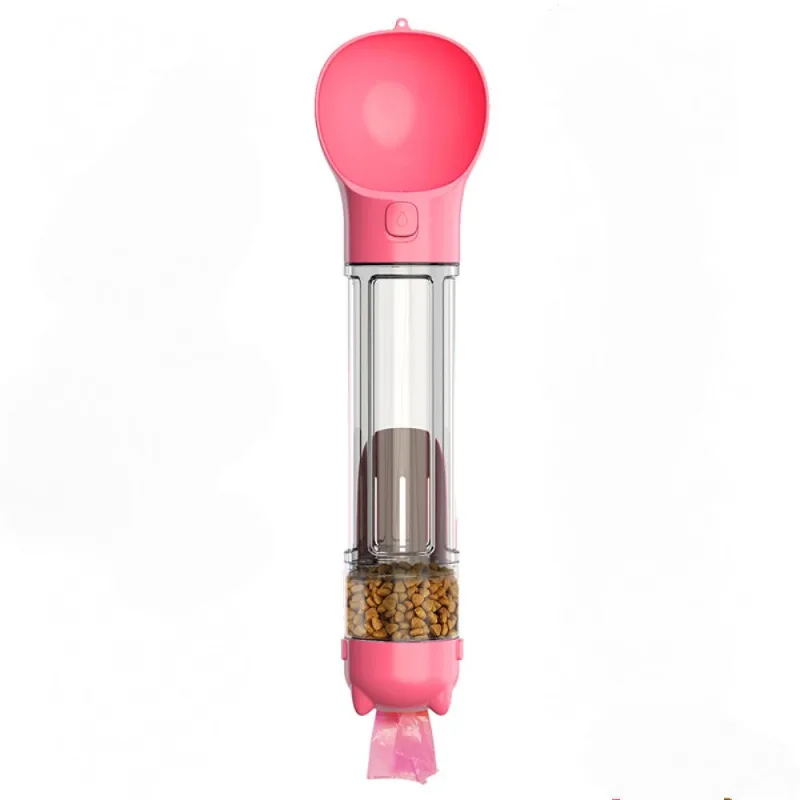 Garrafa De Água Multifuncional Para Cães Holapet 300ml Portátil