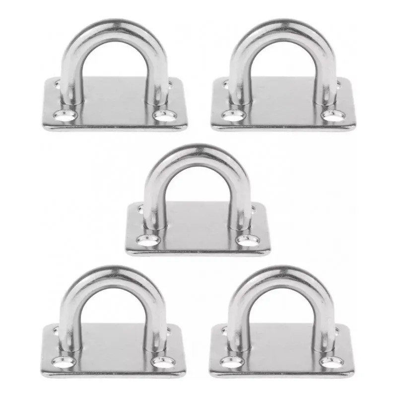 Gancho De Parede De Aço Inoxidável M5 5 Unidades Para Flower Swing