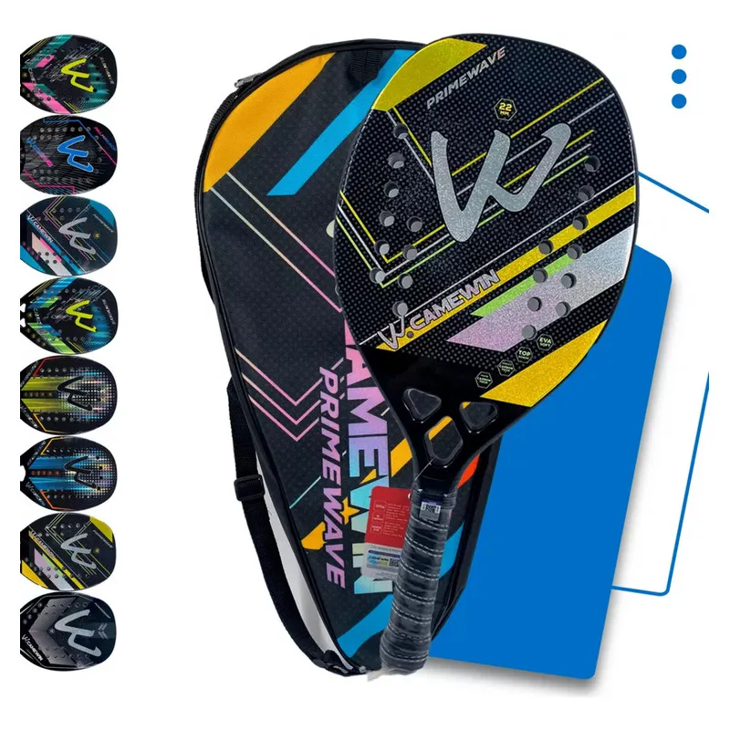 Raquete De Tênis De Praia Camewin Carbon 3k Professional 320-330g