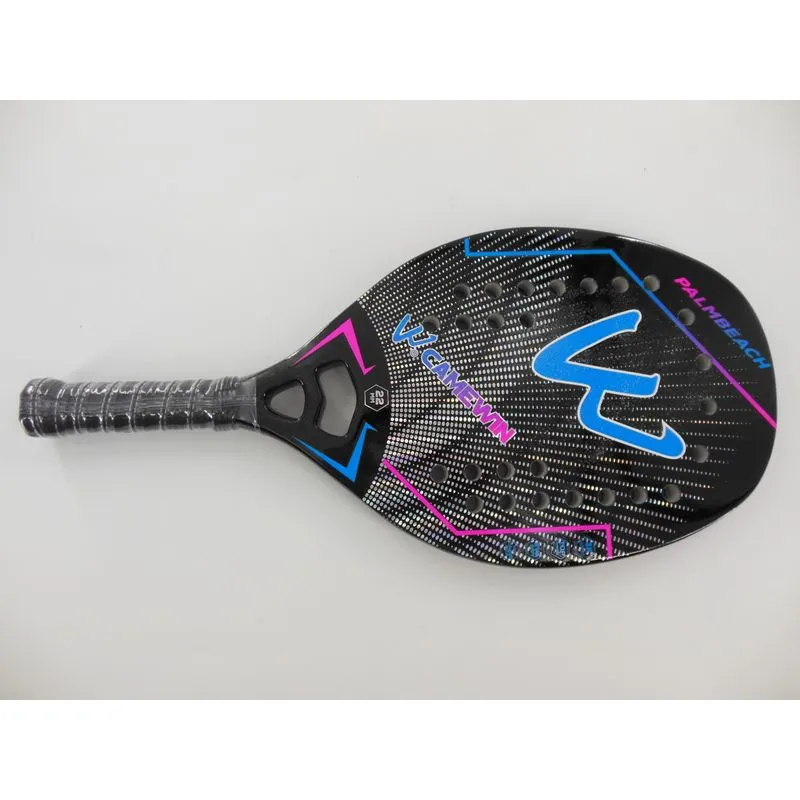 Raquete De Padel Em Fibra De Carbono 3k 4033