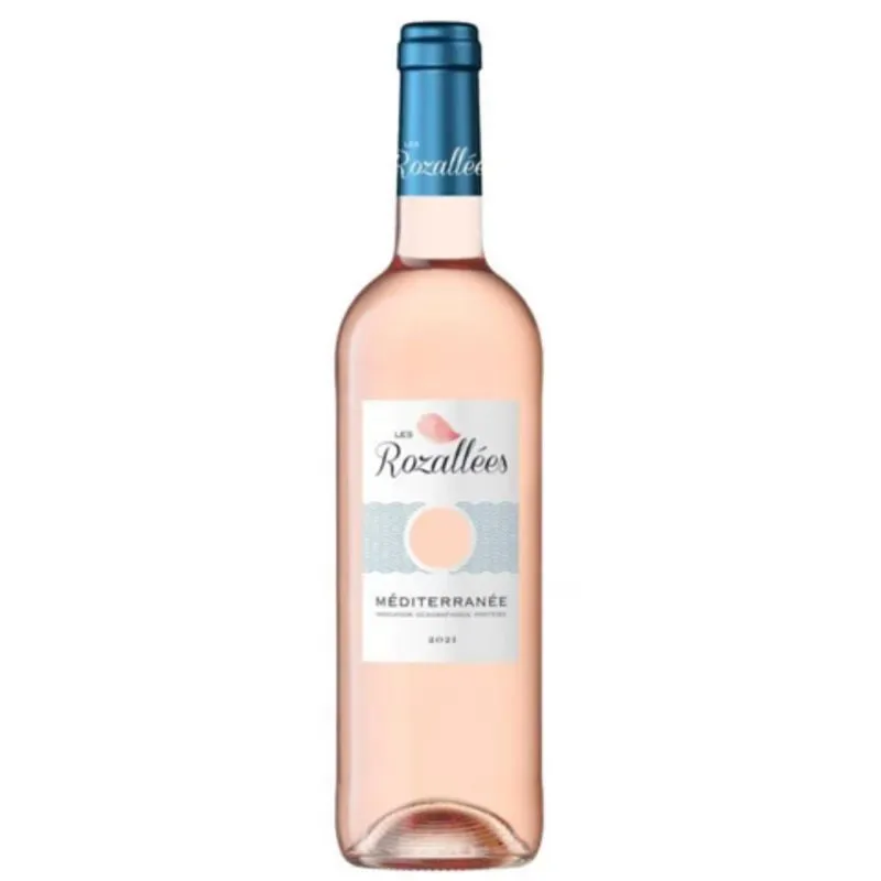 Vinho Rosé Mediterranée Igp Castel Les Rozallées 750ml