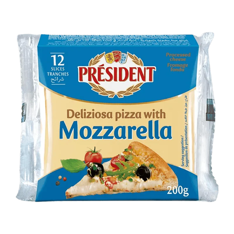 Lonchas Mozzarella Presidente 200g