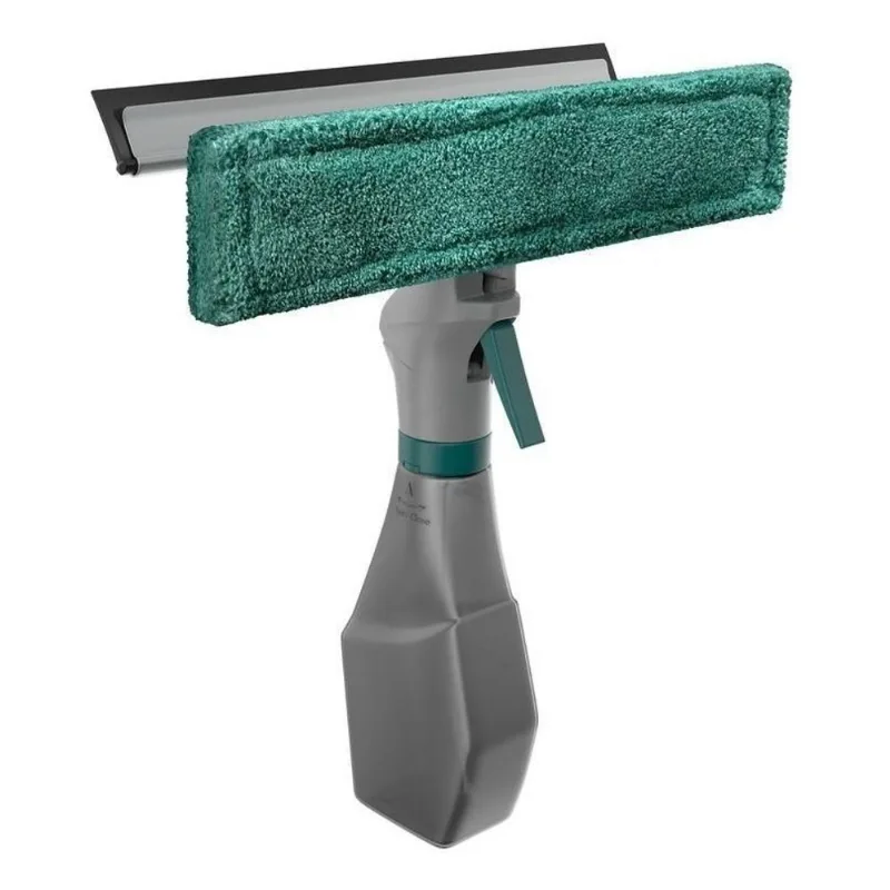 Limpador De Vidros Mop Spray Com Reservatório 3 Em 1