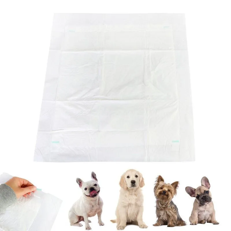 30 Tapete Higiênico 55x60cm Rápida Absorção Para Cães Gatos