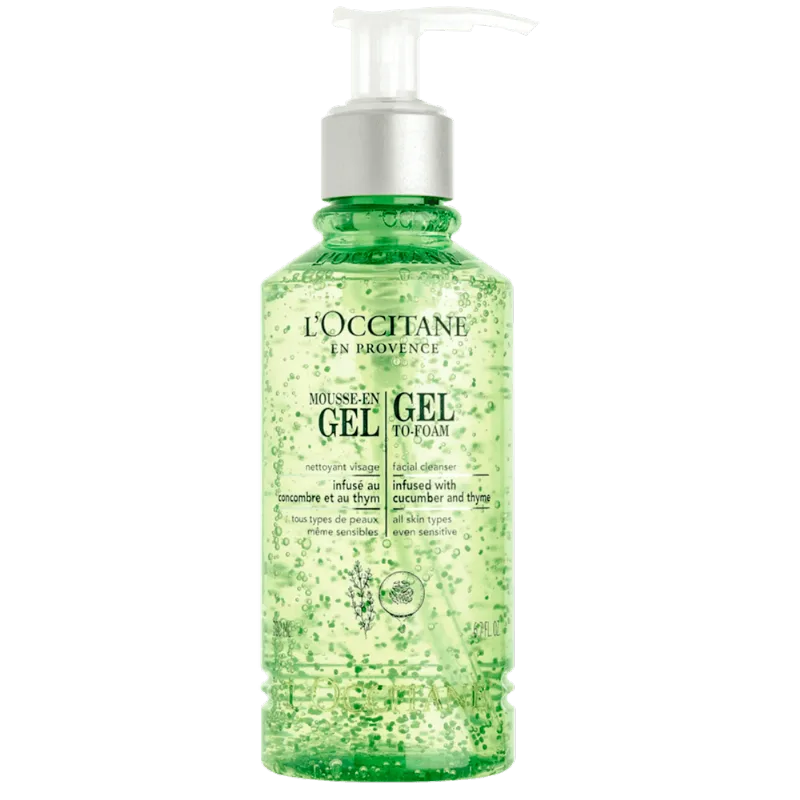 L'Occitane en Provence Pepino e Tomilho - Gel de Limpeza Facial 200ml