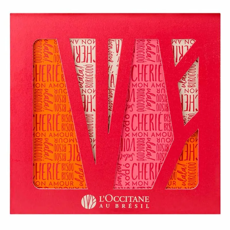 Kit Loccitane Brésil Sabonete em Barra Perfumado - 4 unidades Kit