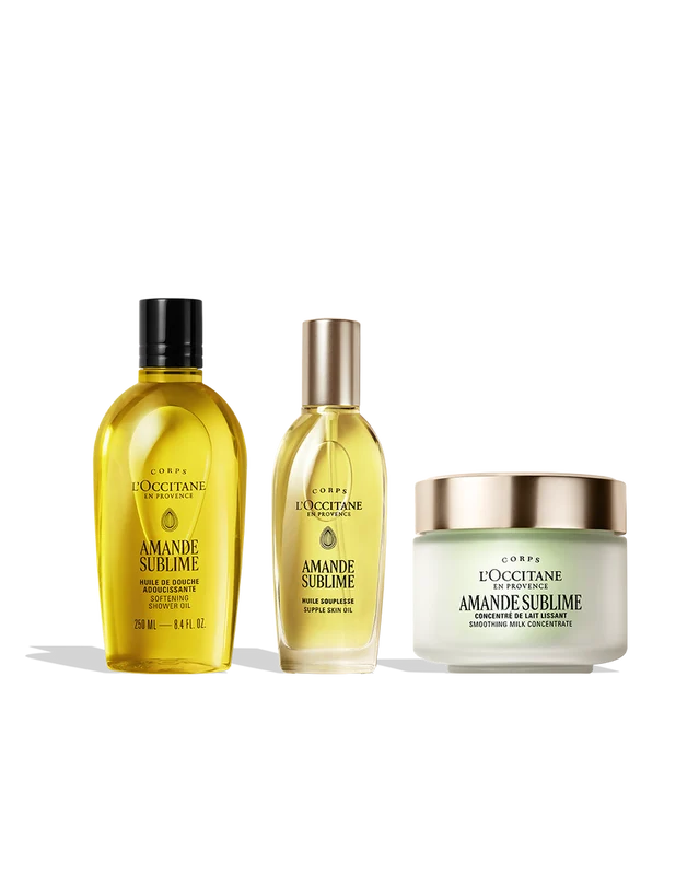 L'Occitane Set Routine Amande Subline — Cofanetto corpo