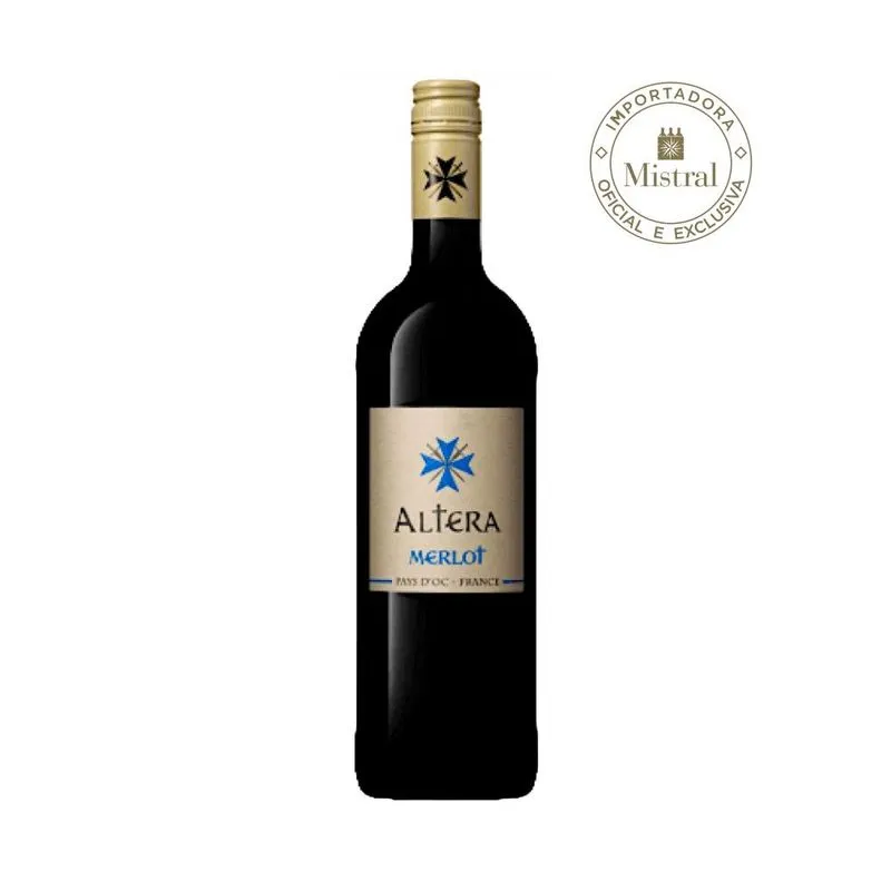 Vinho Altera Merlot 2019 (schrder &amp; Schler) 750ml
