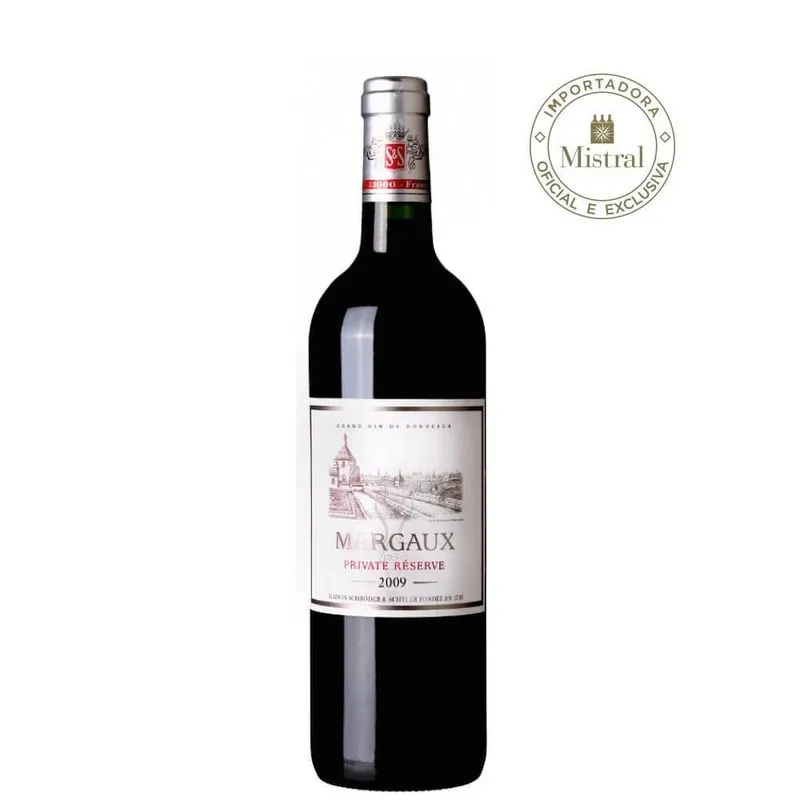 Vinho Margaux Private Reserve 2020 (schrder &amp; Schler) 750ml
