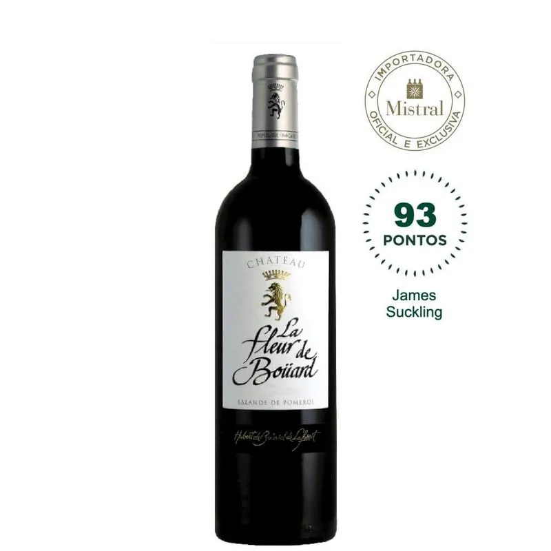 Vinho Château La Fleur De Board 2019 (petits Château - Pomerol) 750ml