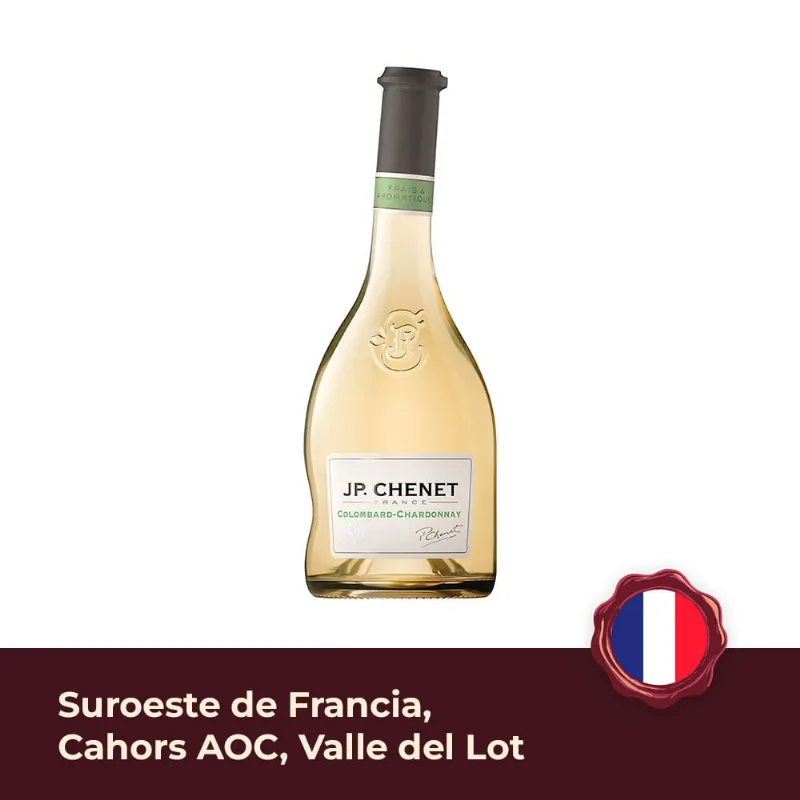 Vino Blanco Colombard Chardonnay 750ml J.p. Chenet