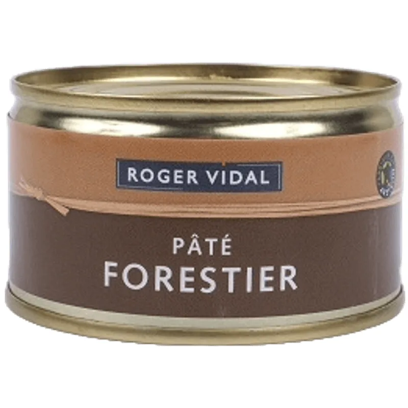 Pate ROGER VIDAL Forestier 125g