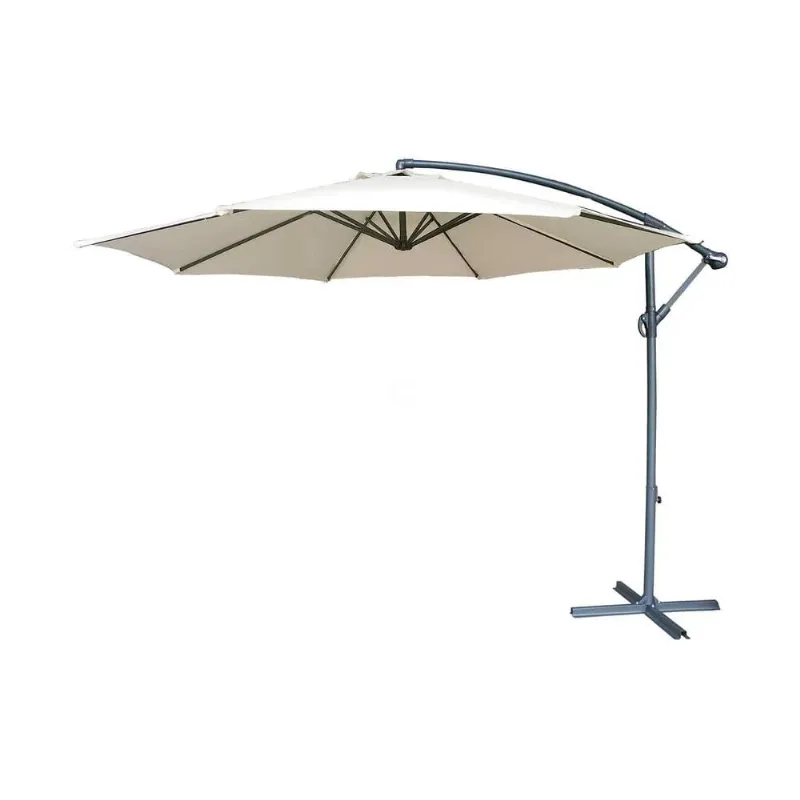 Parasol suspendido crudo