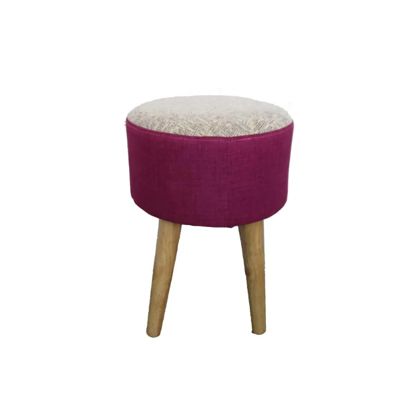 Banqueta 30x30x42 888935 Rosa