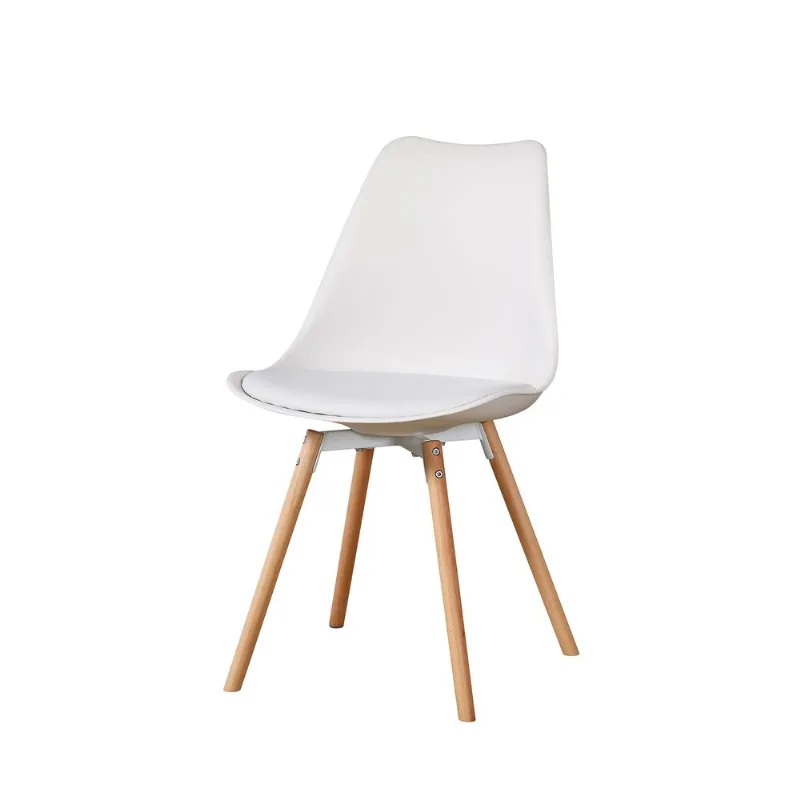 Silla Carrefour Home Siena blanca