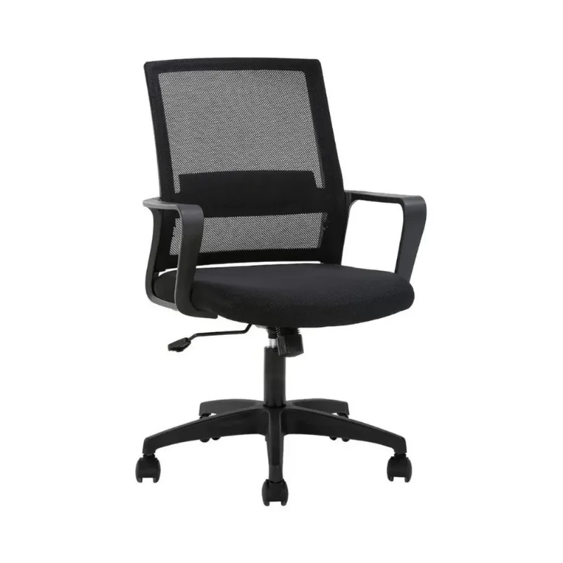 Silla De Oficina Ergonomica Mesh Sally Color Negro