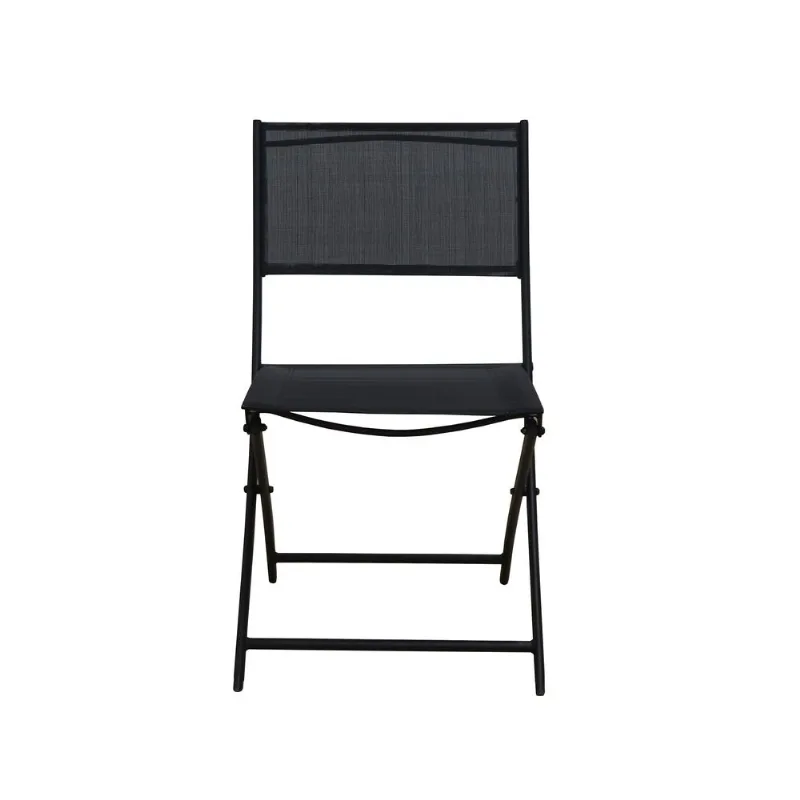 Silla Carrefour Home textileno acero