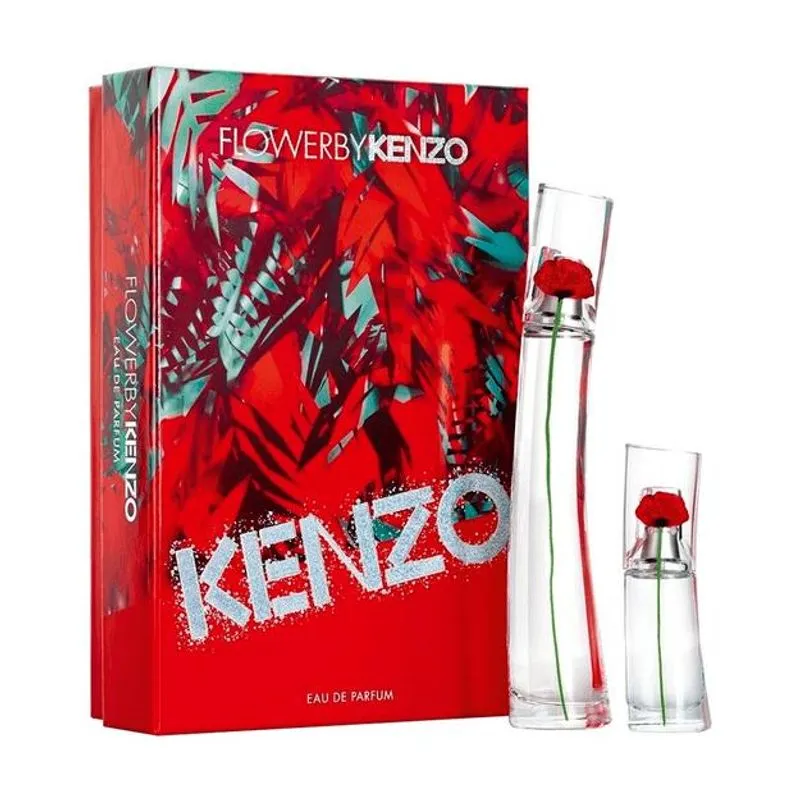Kit Coffret Flower by Kenzo – EDP 50ml + Flower by Kenzo 15ml