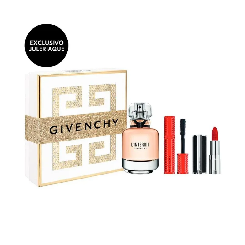 L' Interdit EDP 50 ml + Mini Volume Disturbia 01 + Mini Le Rouge Interdit Silk 333