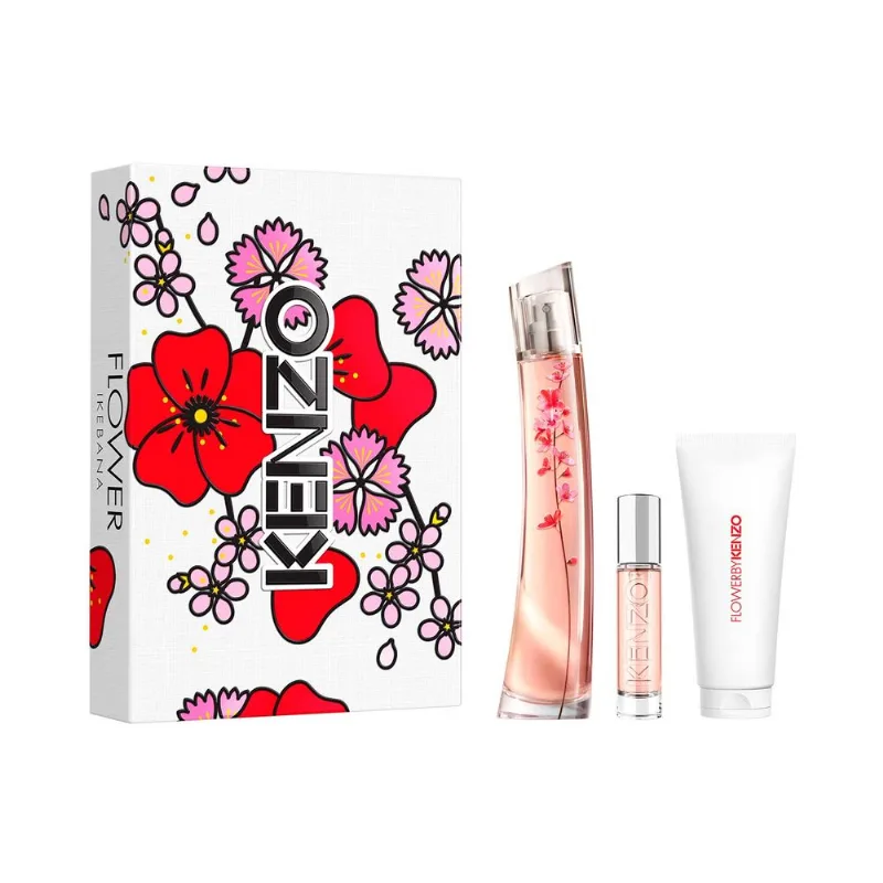 Flower By Kenzo EDP Flower By Kenzo Ikebana Sakura EDP 75 ml + Body Lotion 75 ml + EDP 10 ml