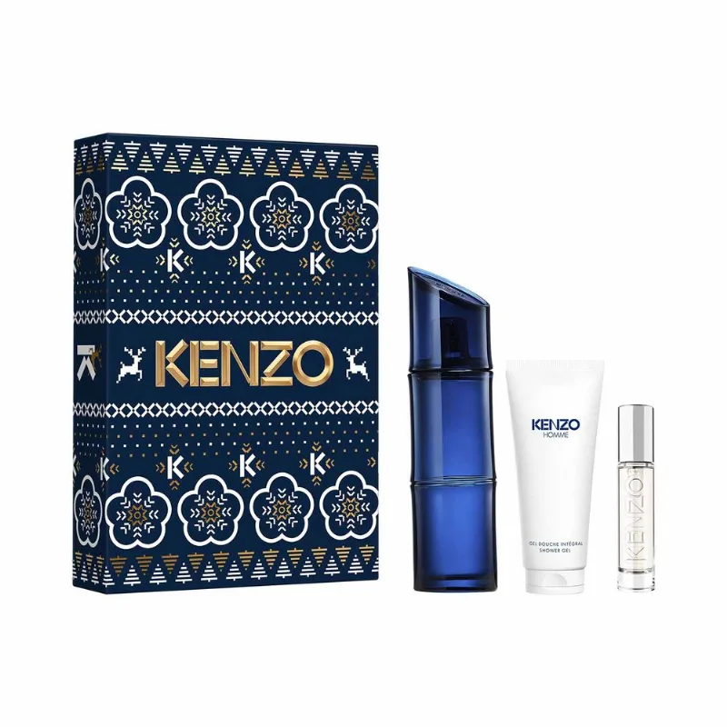 Kenzo Homme Intense Kenzo Homme EDT Intense 110 ml + Shower Gel 75 ml + EDT Intense 10 ml