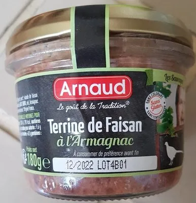 Terrine de faisan à l'armagnac