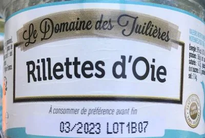 Rillettes d'oie