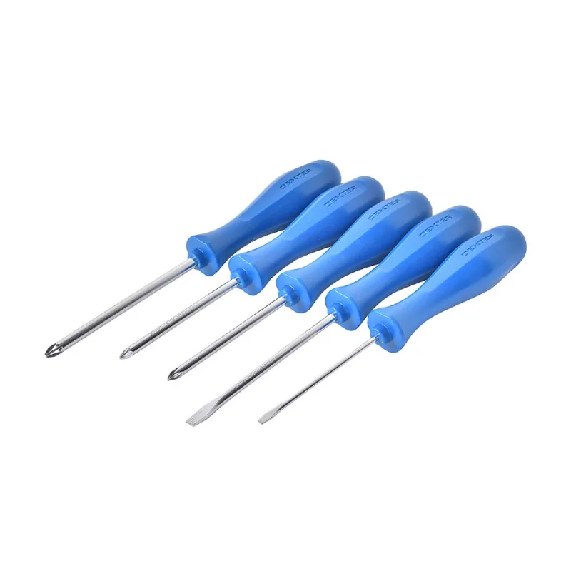 Set desarmadores 5 piezas Basic Dexter