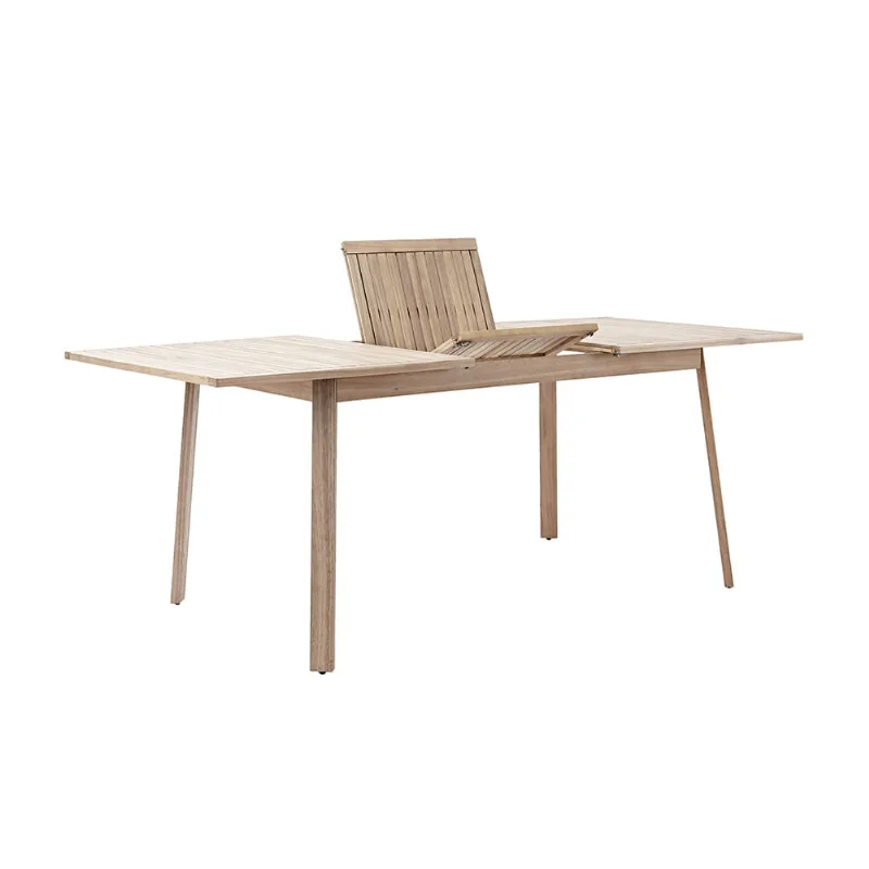 Mesa de Terraza Naterial Solis Acacia 200 cm Marrón