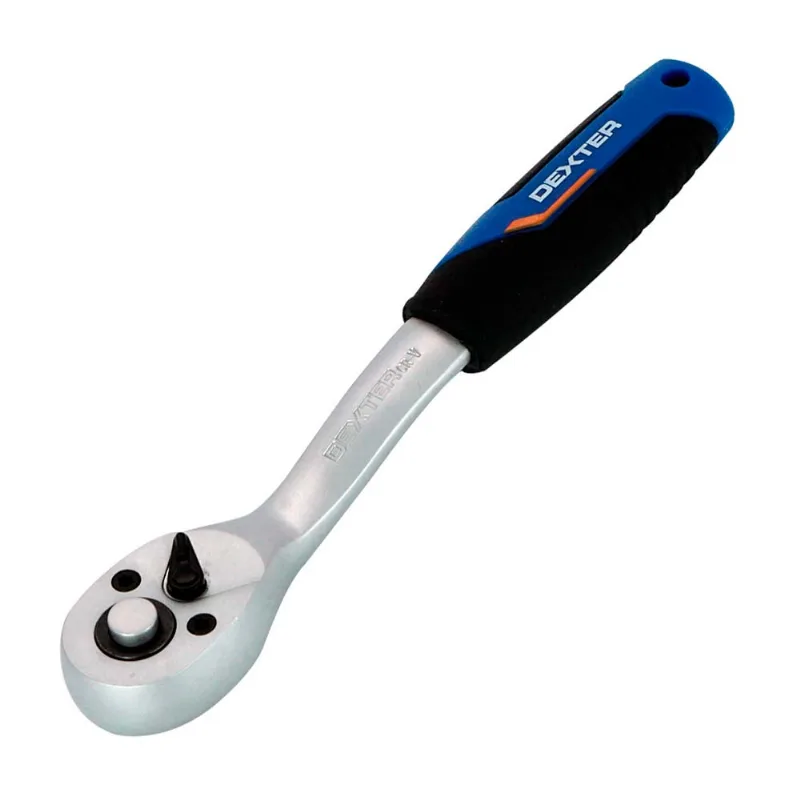 Rachet con encastre 1/4" 155mm Dexter
