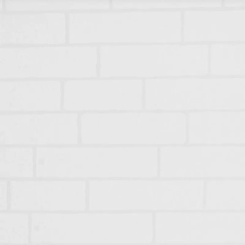 Papel De Parede 53Cmx10M Tnt Tijolinho Branco Alto Relevo