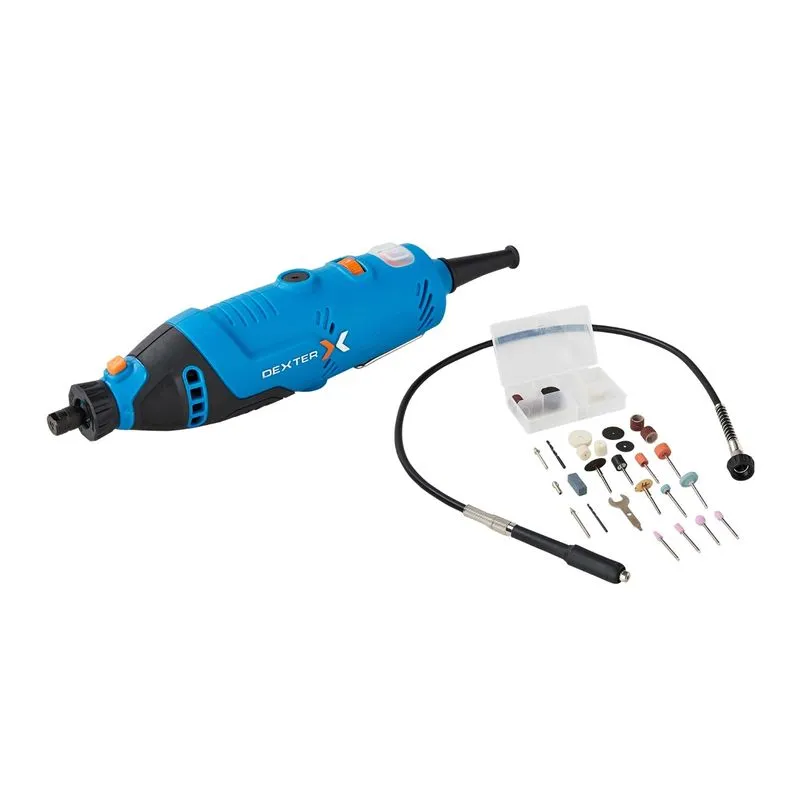 Micro Retífica Elétrica 150w 127v 62 Acessórios Malet Dexter