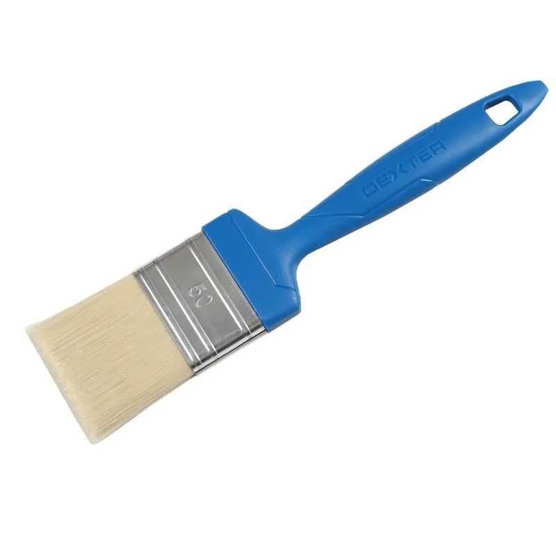 Pincel Para Tinta Acrílica 50mm Azul Dexter