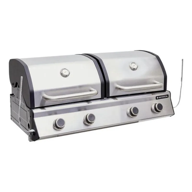 Churrasqueira Bafo Embutir Gas 4q 50x110cm