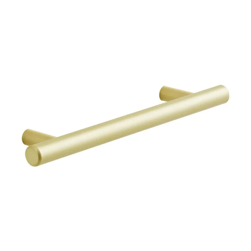Tirador Recto 128mm Dorado Mate 1 unidad
