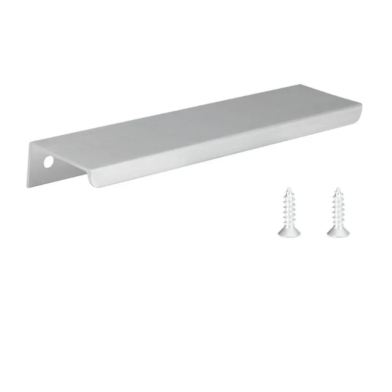 Tirador Barra Plana Plateado 146mm - 1 unidad Inspire