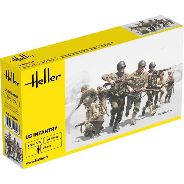 HELLER 1/72 US Infantry